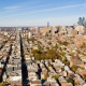 Overhead view of Philadelphia neighborhoods where Joey Loves Philly pays cash for houses in Philadelphia.